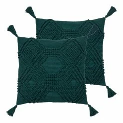 Furn. Halmo Cushions (Twin Pack) - Teal
