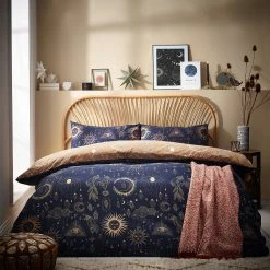 Furn. Constellation Celestial Duvet Cover Set - Gold