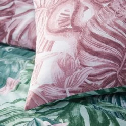 Furn. Medinilla Tropical Reversible Duvet Cover Set - Mint -Cheap furn Store ee8fd5428c384f08939de312f3be67d5