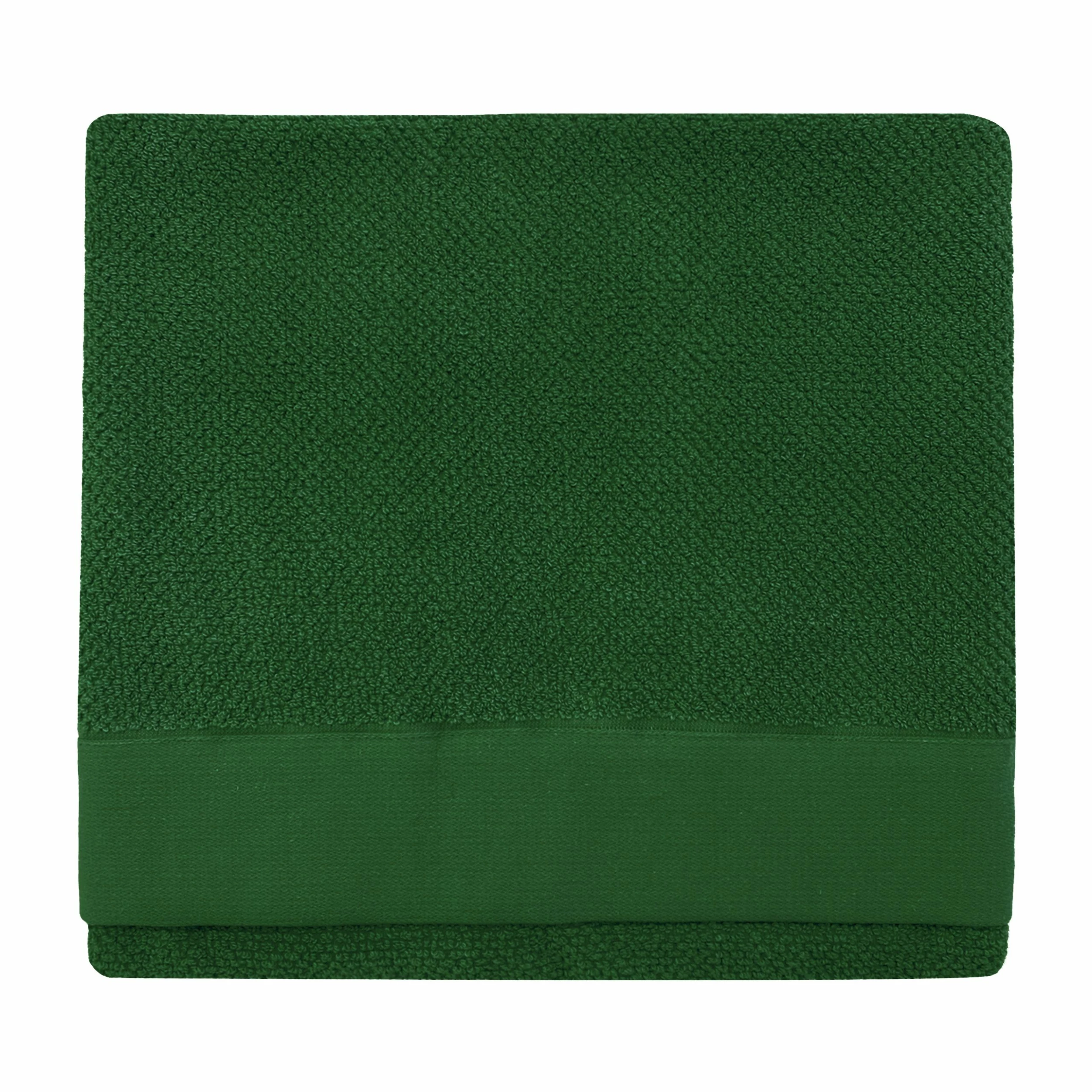 Furn. Textured Weave Bath Towel - Green 1 Furn. Textured Weave Bath Towel - Green