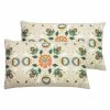 Furn. Folk Floral Cushions (Twin Pack) - Multicolour