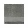 Furn. Textured Weave Hand Towel - Grey
