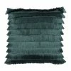 Furn. Flicker 45X45 Poly Cushion Teal