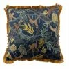 Furn. Monkey Forest 50X50 PCushion Midnig - Blue